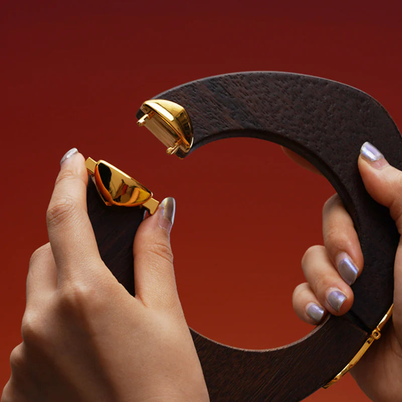 UPKO FUXI Sunset Scenery Wooden Shackles Collection