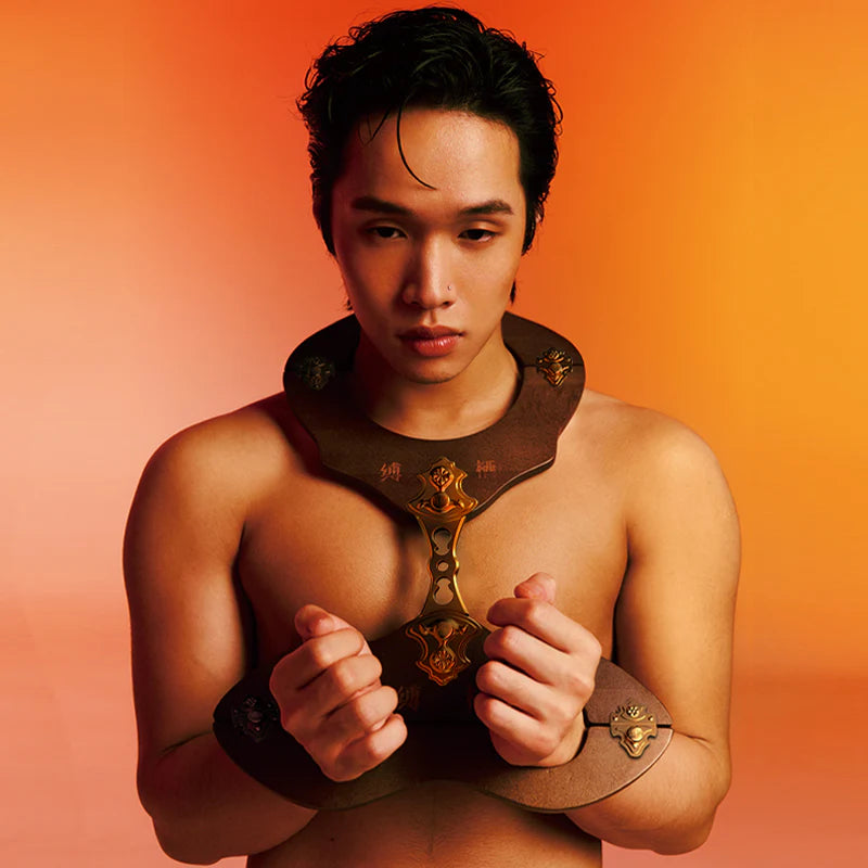 UPKO FUXI Sunset Scenery Wooden Shackles Collection