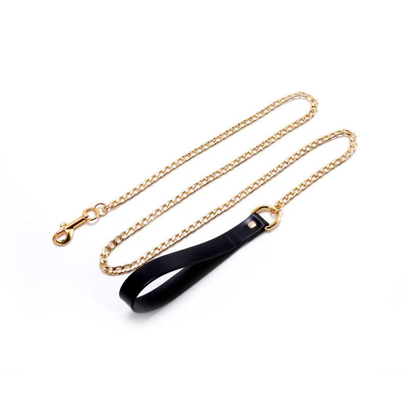 UPKO Leather Cosplay Choker and Leash