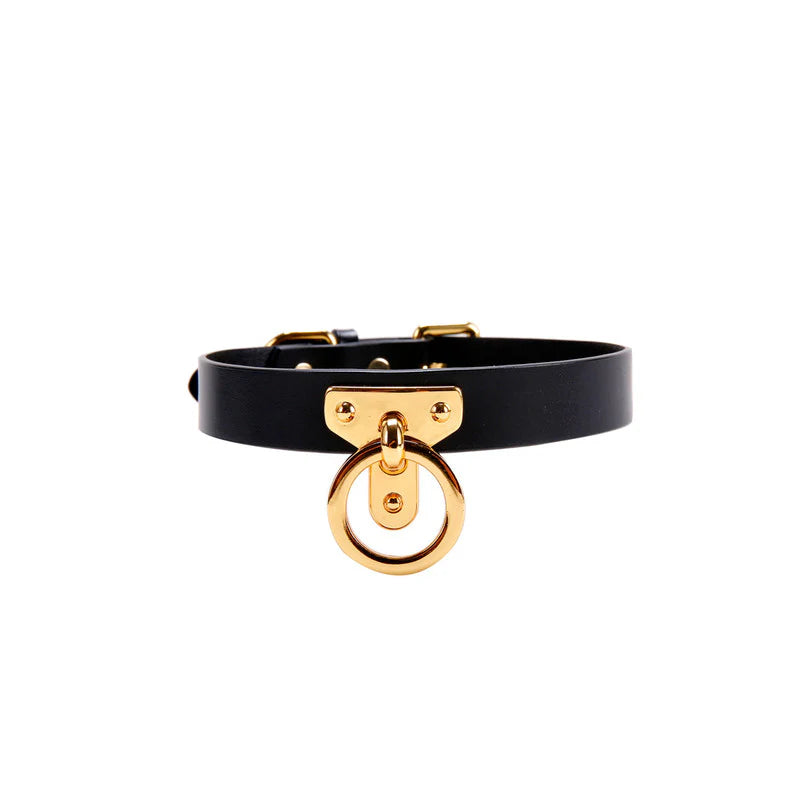 UPKO Leather Cosplay Choker and Leash