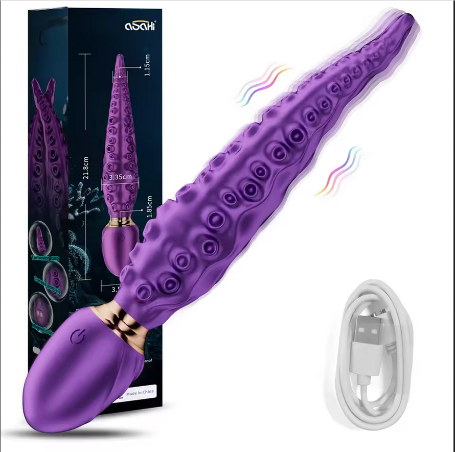 Octopus Vibrator Tentacle Butt Plug