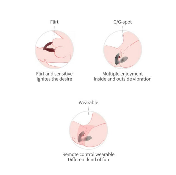 Viotec Loyte Wearable Vibrator with App Control