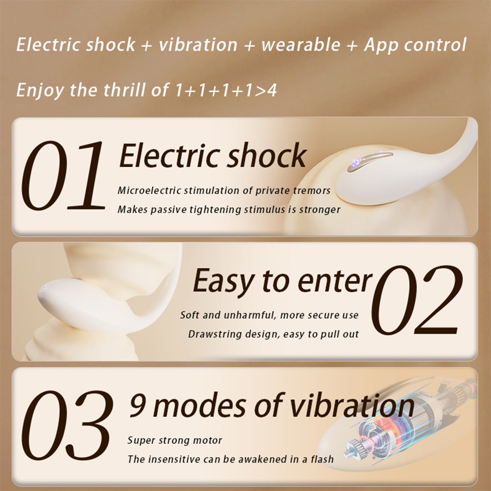 WOWYES A5 jump egg Electric Shock female vibrator