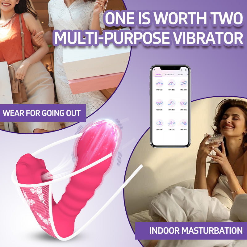 YEAIN Cute cat Paw wearig vibrator clit sucking Toy with App control