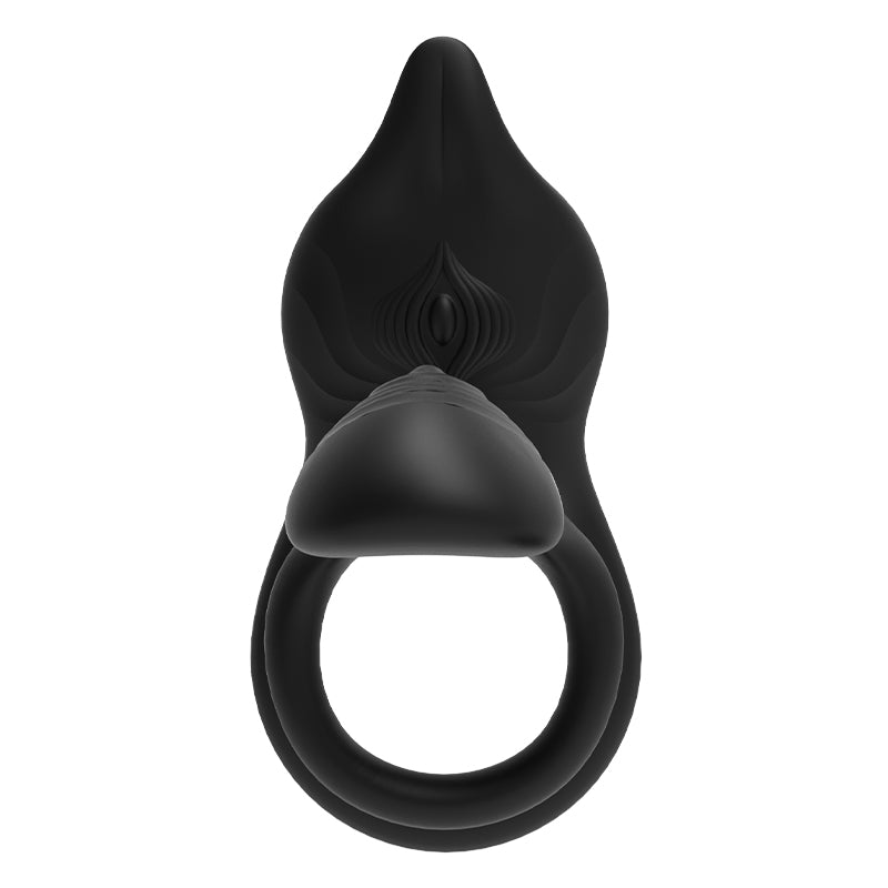 YEAIN®Little Devil Lock fine double vibration ring Men's vibration for intercourse teasing
