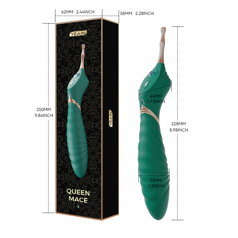 YEAIN Queen Mace G-spot Vibrator Double Motor Massager