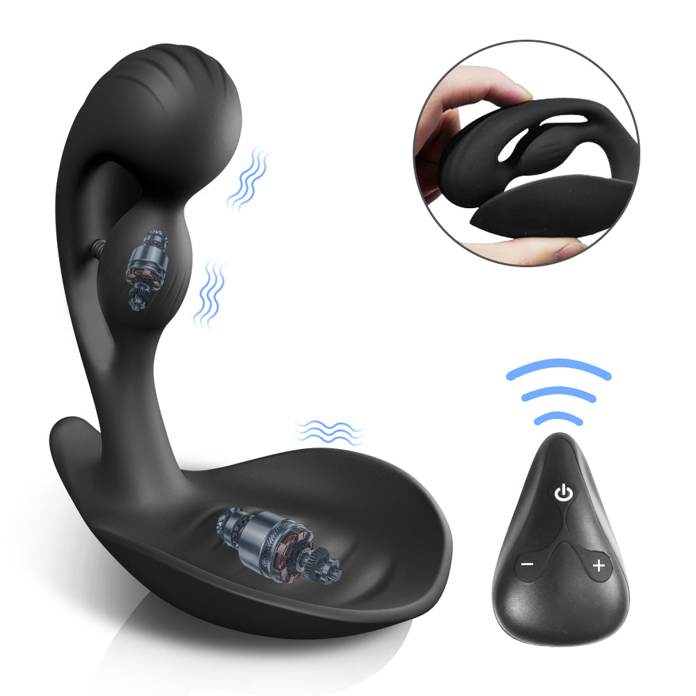 Yeain Beete vibrating Butt plug Dual Motor Prostate Massager