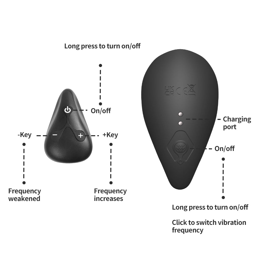 Yeain Beete vibrating Butt plug Dual Motor Prostate Massager