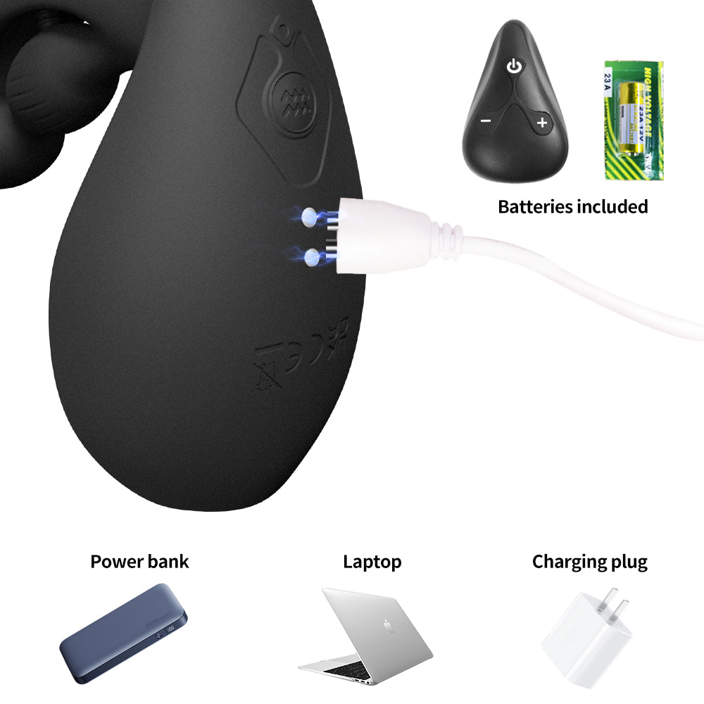 Yeain Beete vibrating Butt plug Dual Motor Prostate Massager