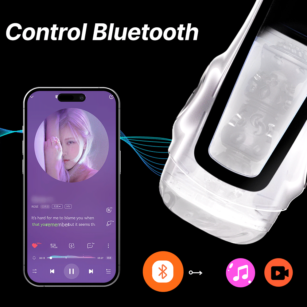 Yeain Super jet cup Masturbation cup with bluetooth control