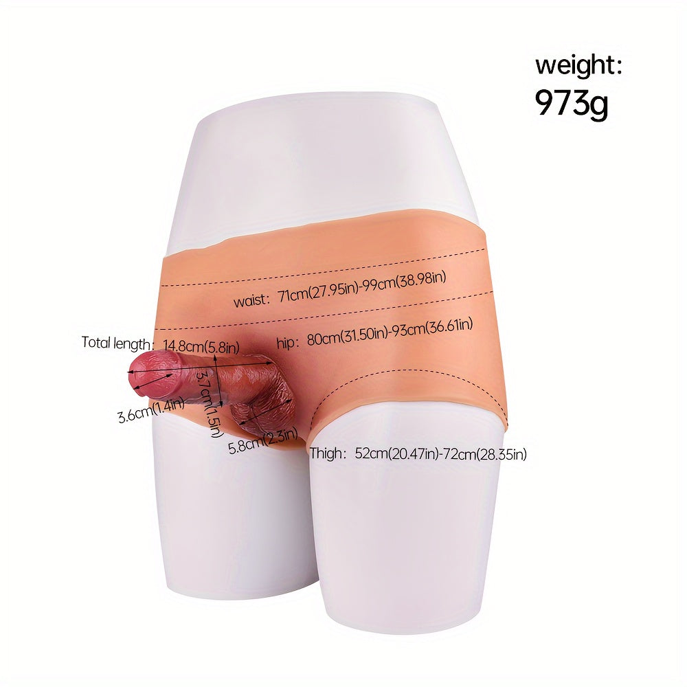FLT103 Wearable Dildo Pants Realistic Dildo Skin Touch Strap On Dildo