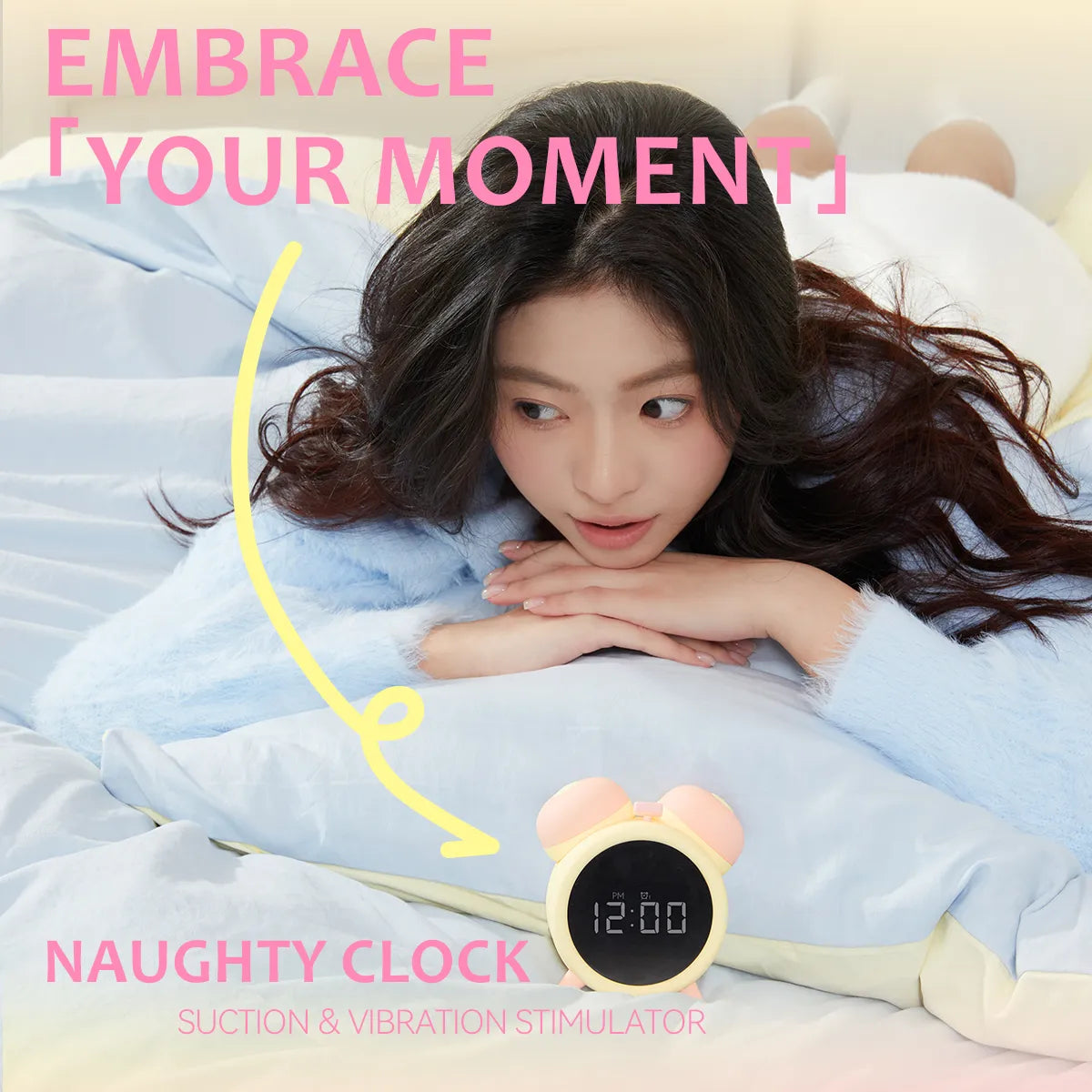 Adult Clock Alarm Sucking Vibrator App Remote Control