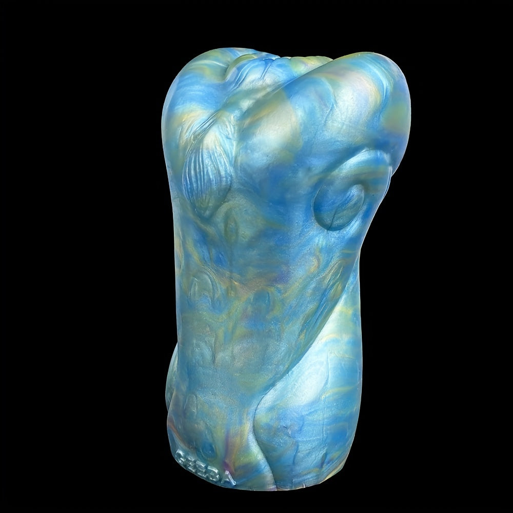 Fox Dog Shape Animal Silicon Pocket Pussy Penis Exercise Masturbator