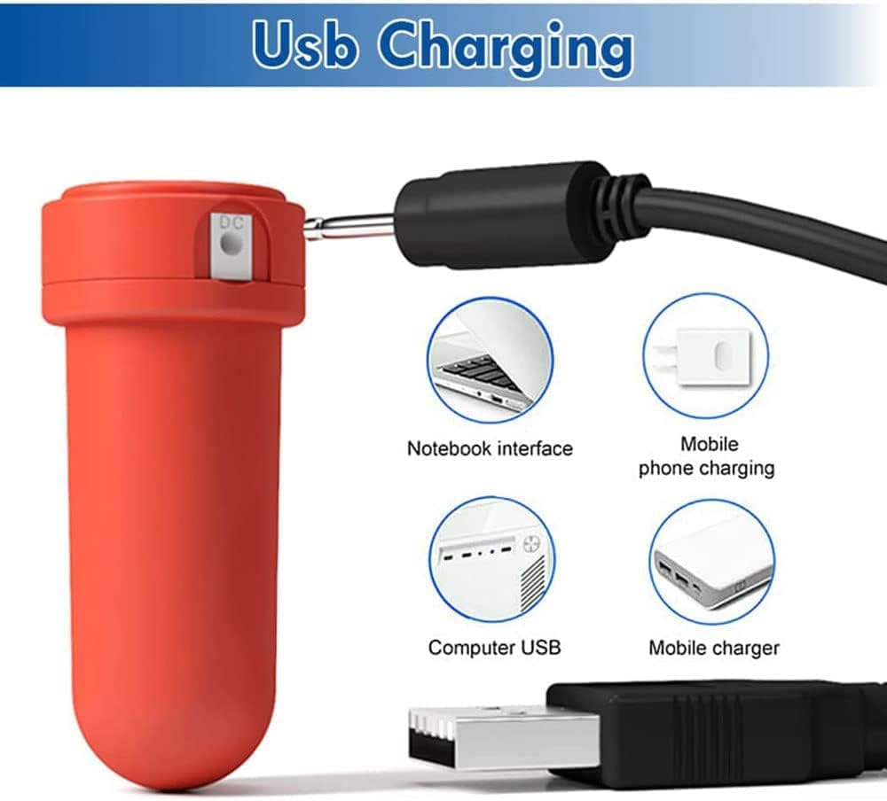 Penis Exerciser Glans Trainer with 6 Vibrators for Men Delay Enhance