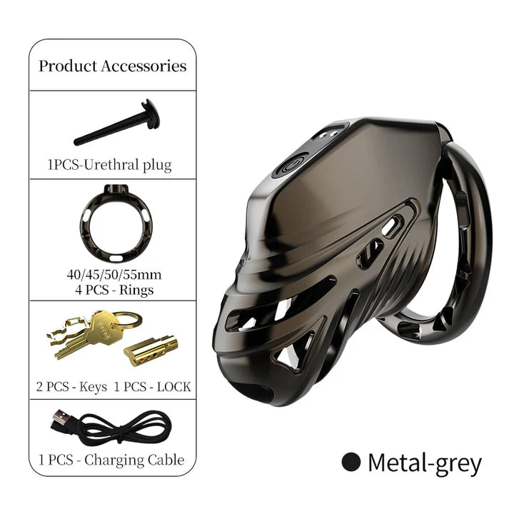 LOCKINK Estim Eel APP Long Distance Chastity Cage