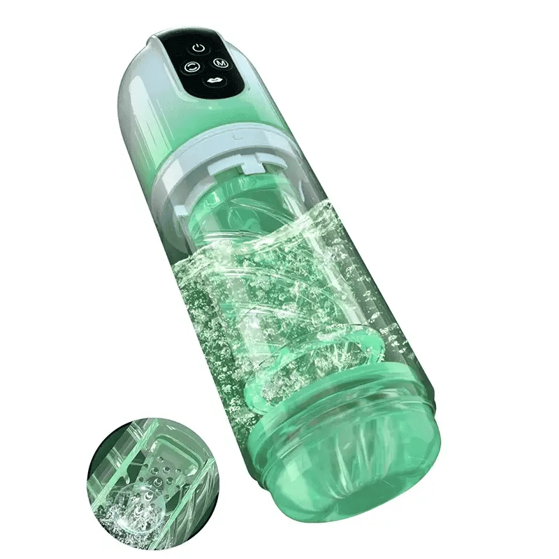 Aierle Masturbation cup for men rotating sucking water bath penis male adult toys