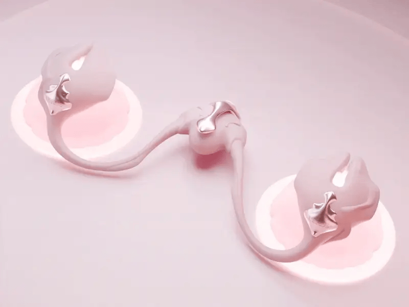 UPKO UEROS Vibrating Nipple Clamps