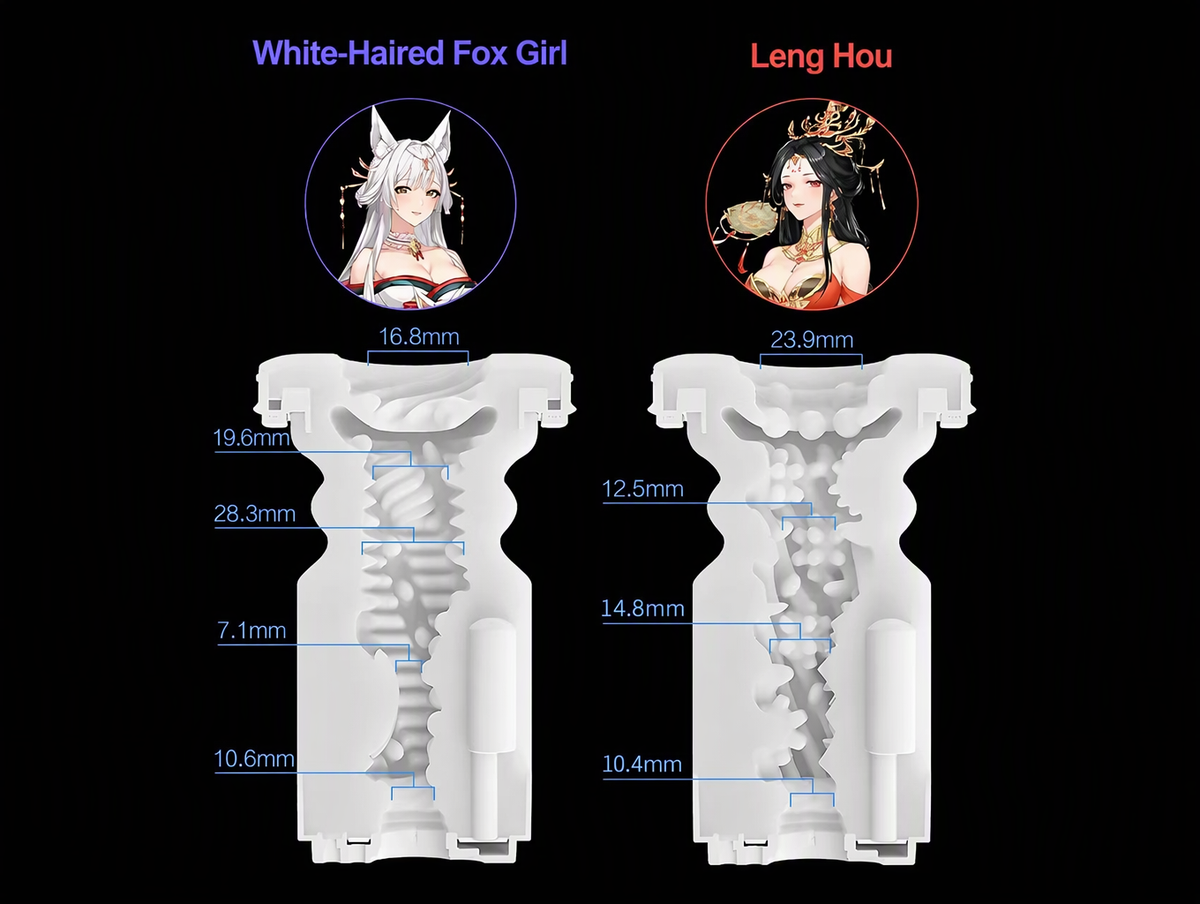 DOKI DOKI X TRYFUN 2 Pro Smart Rotating Telescopic Male Masturbator