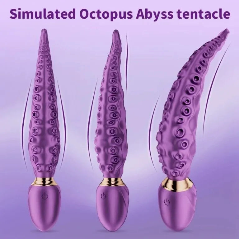 Octopus Vibrator Tentacle Butt Plug