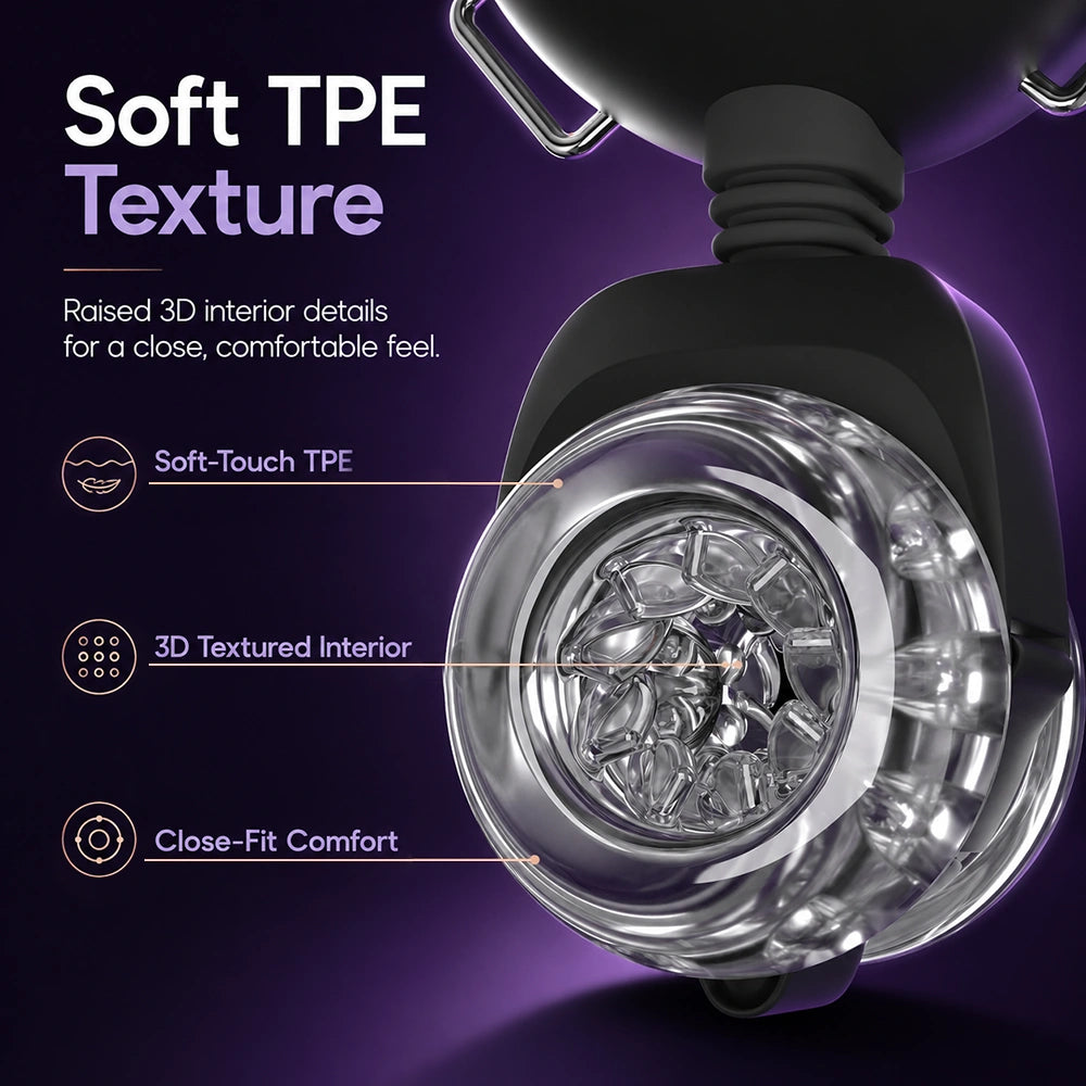 Venusfun Upgrade Wearable Belt Automatic Male Masturbator w/ AI App Control