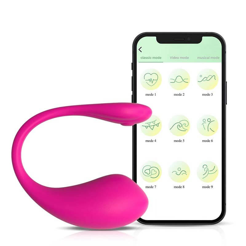 NBQ G204 APP Control U Type Wearable Vibrator