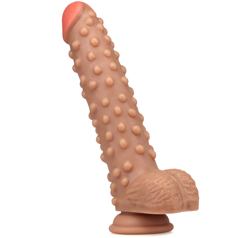 Honeysx Corn wearable silicone big dildo