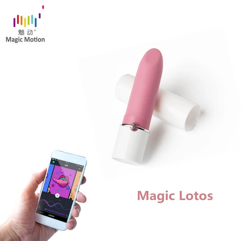 Magic Lotos APP remote control lipstick vibrator