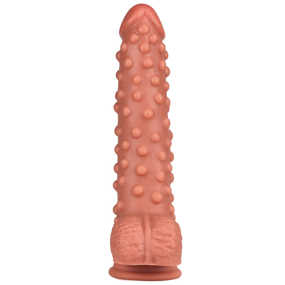 Honeysx Corn wearable silicone big dildo