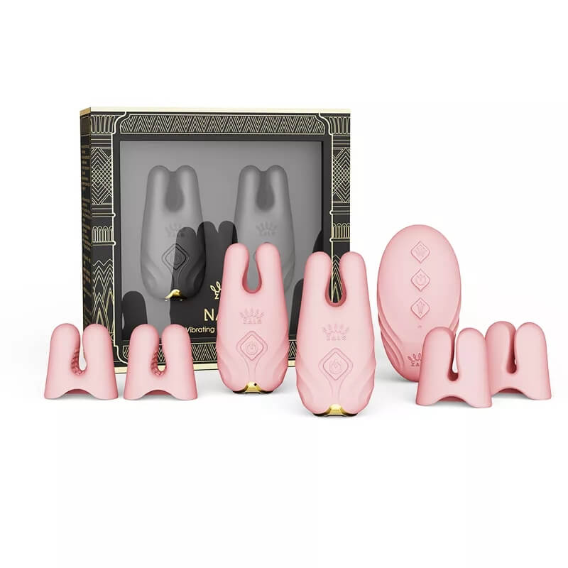 Zalo Nave APP Controlled Vibrating Nipple Clamps