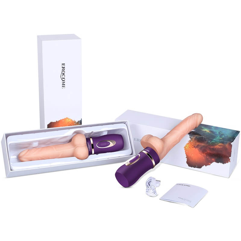 EROCOME AURIGA G-spot thrusting Dildo Vibrator