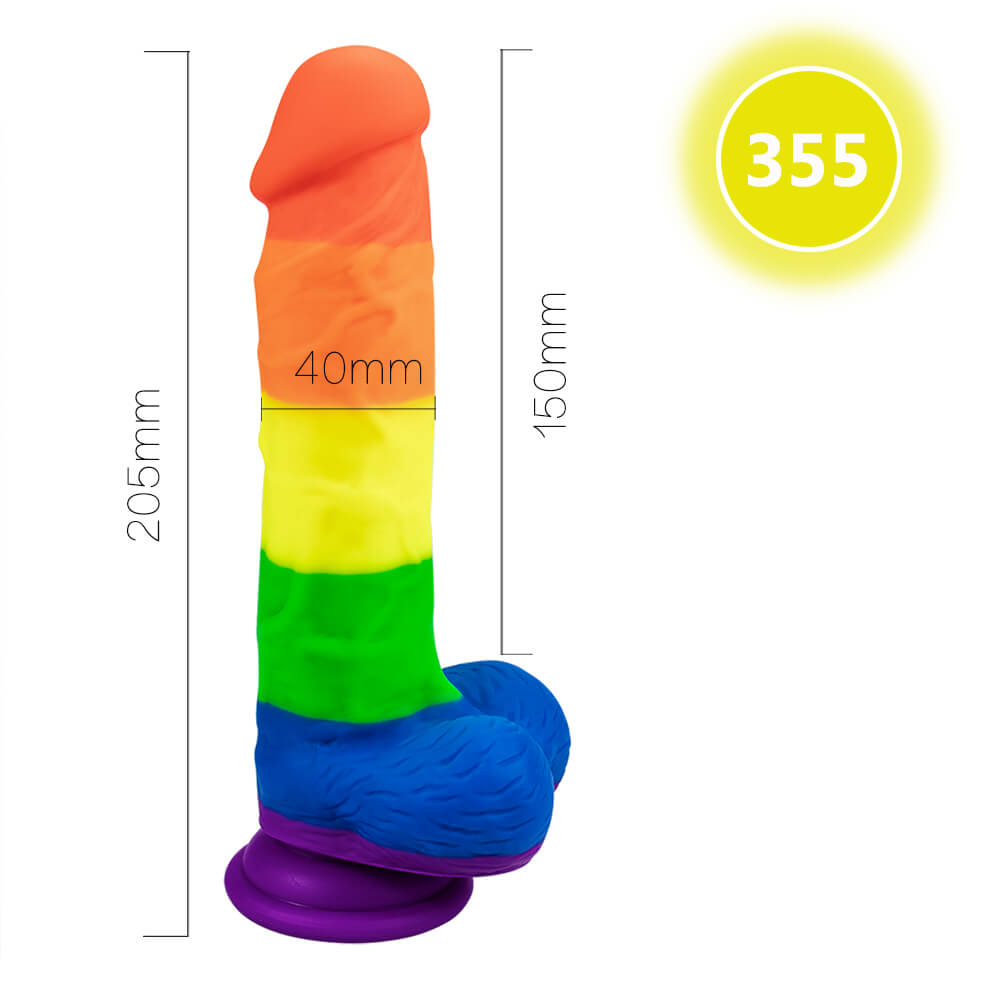 Honeysx color large size dildo