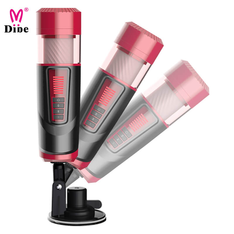 Dibe Tyrannosaurus automatic hand free telescopic rotating male masturbation cup