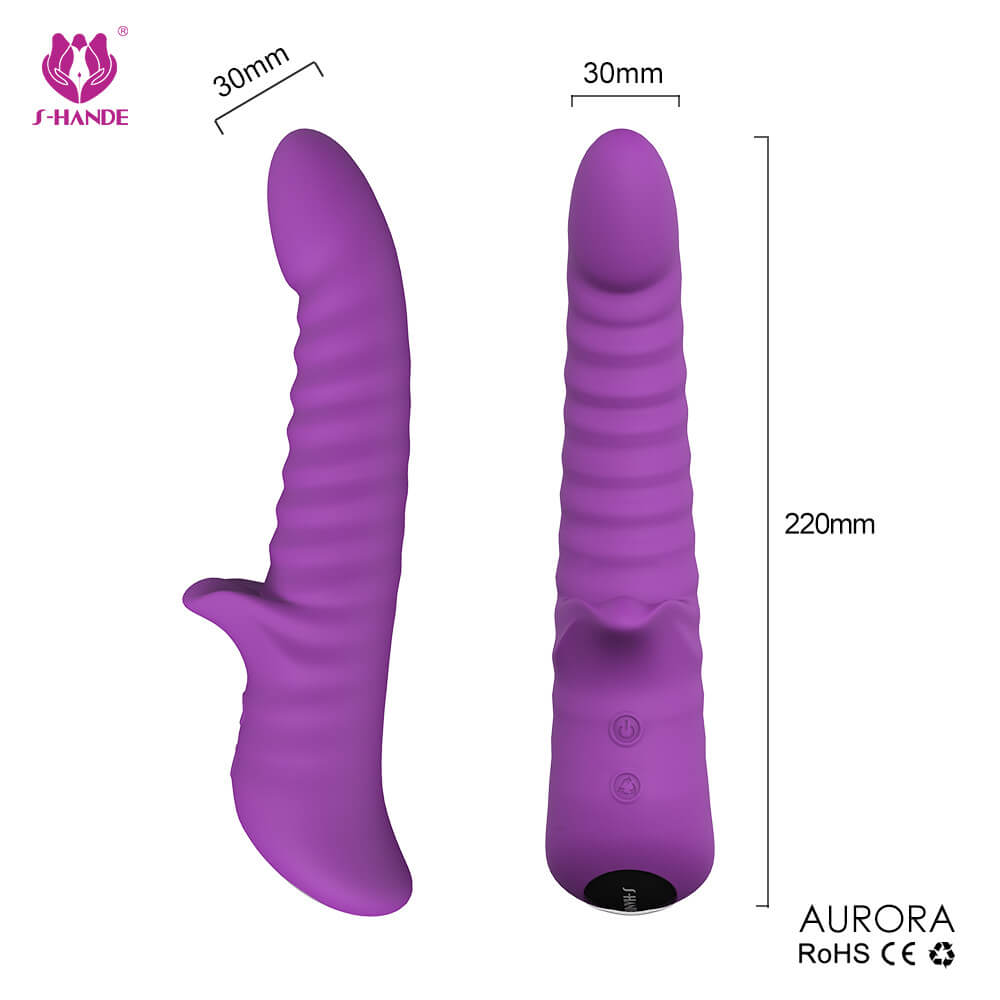 SHD Aurora 8.6" Rotating G-Spot Dildo Vibrator