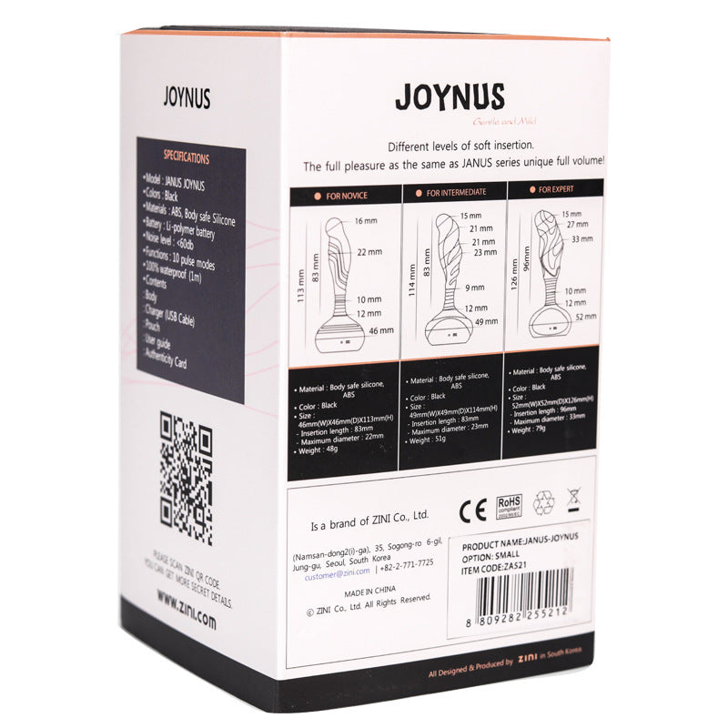 Zini JOYNUS Silicone prostate massager