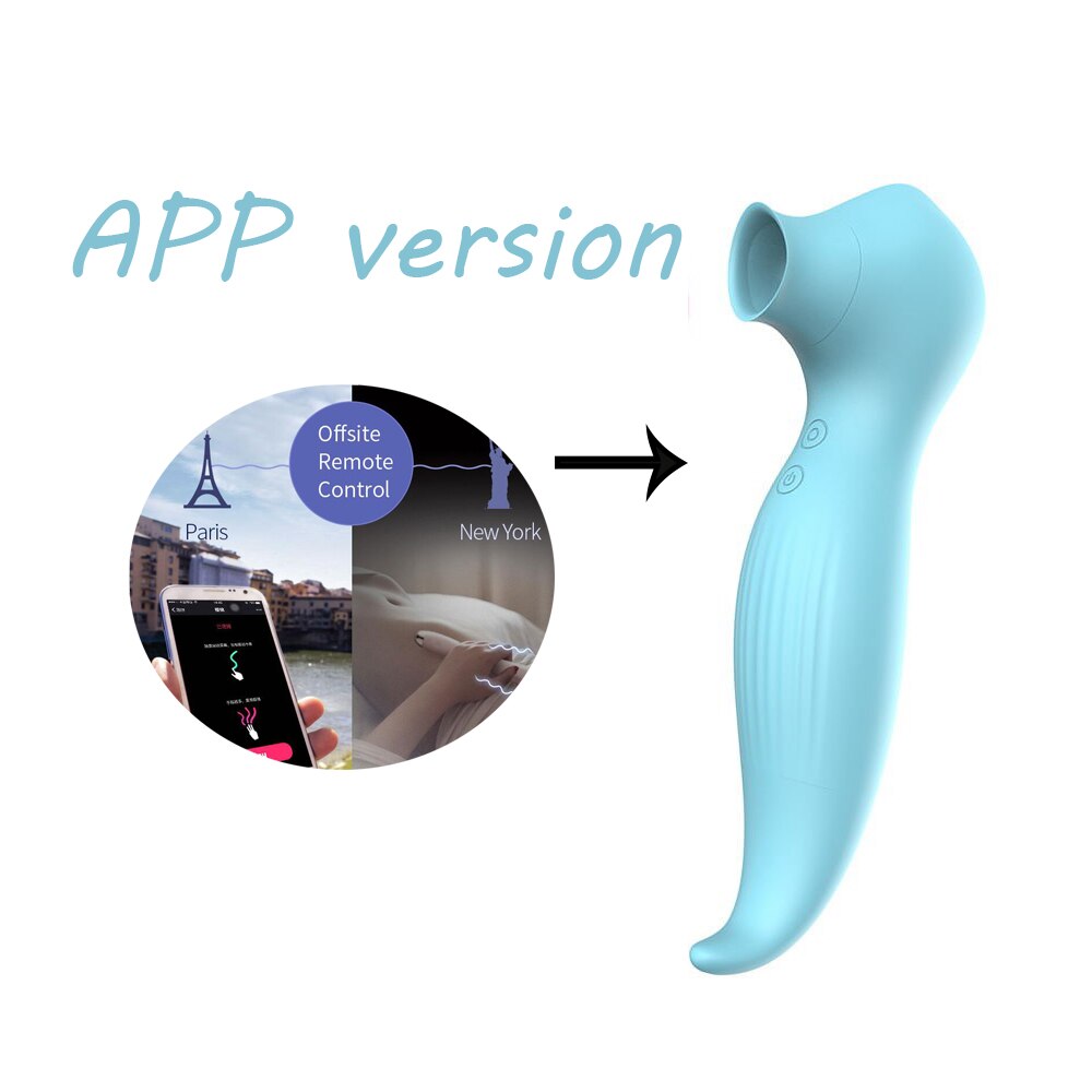 LIBO LBW-5023-P Tongue Vibrator Oral Nipple Vagina Stimulator