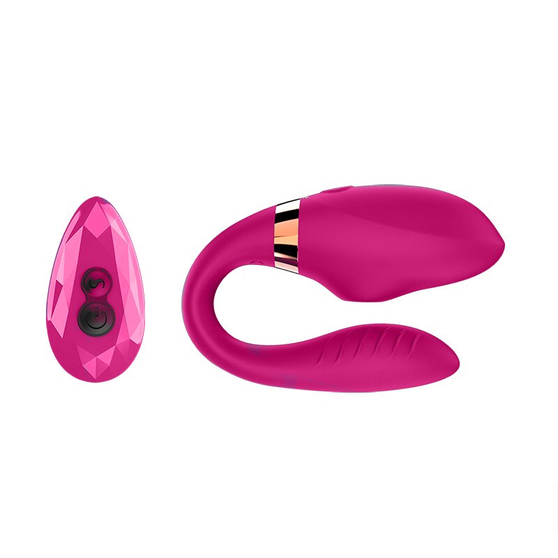 DIBE Alva Powerful Silicone Double Vibration Masturbator