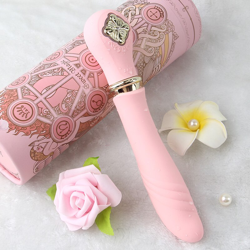 ZALO desire Female wand heating vibrator sex toys