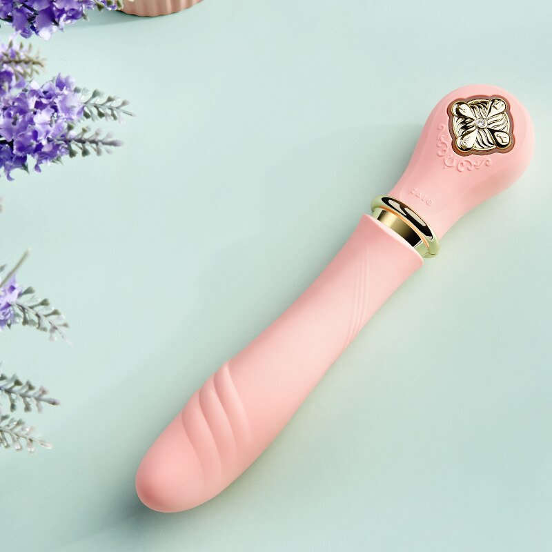 ZALO desire Female wand heating vibrator sex toys