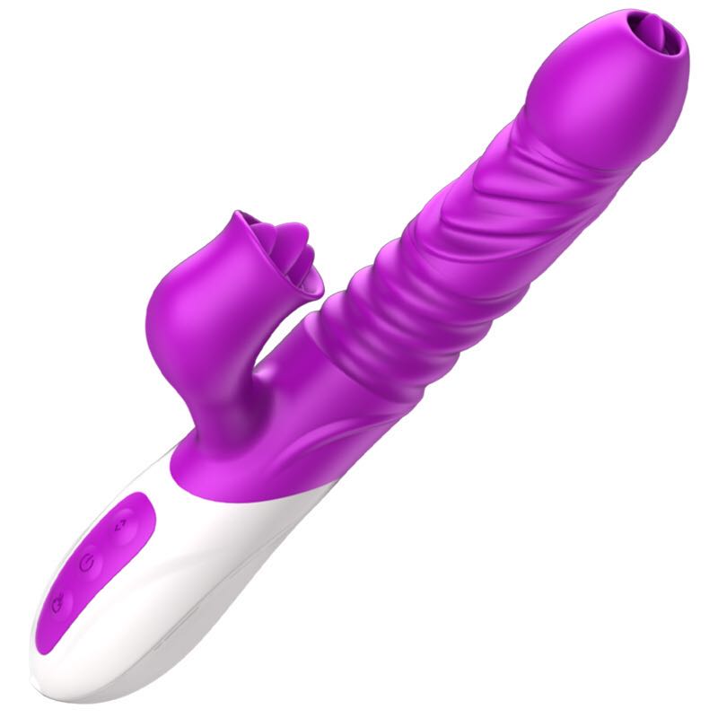 JIUUY Tongue Licking Wand Clitoris Massager Sex Toys For Women