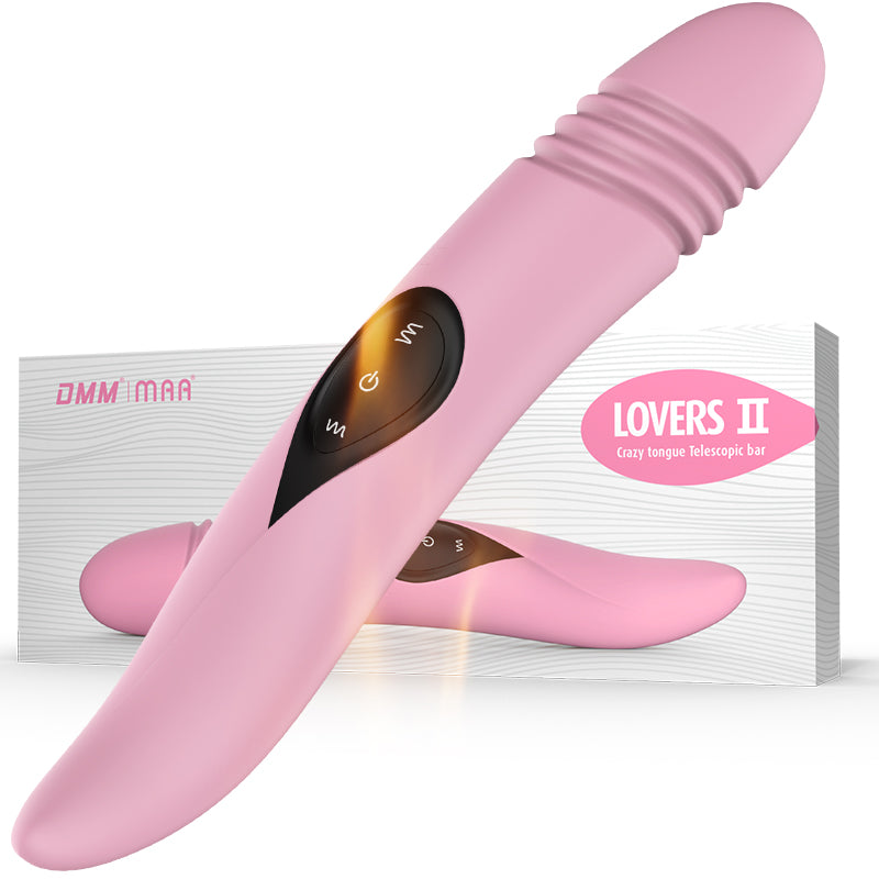 DMM Lover II Tongue Shape Clitoris Stimulation Vibrator