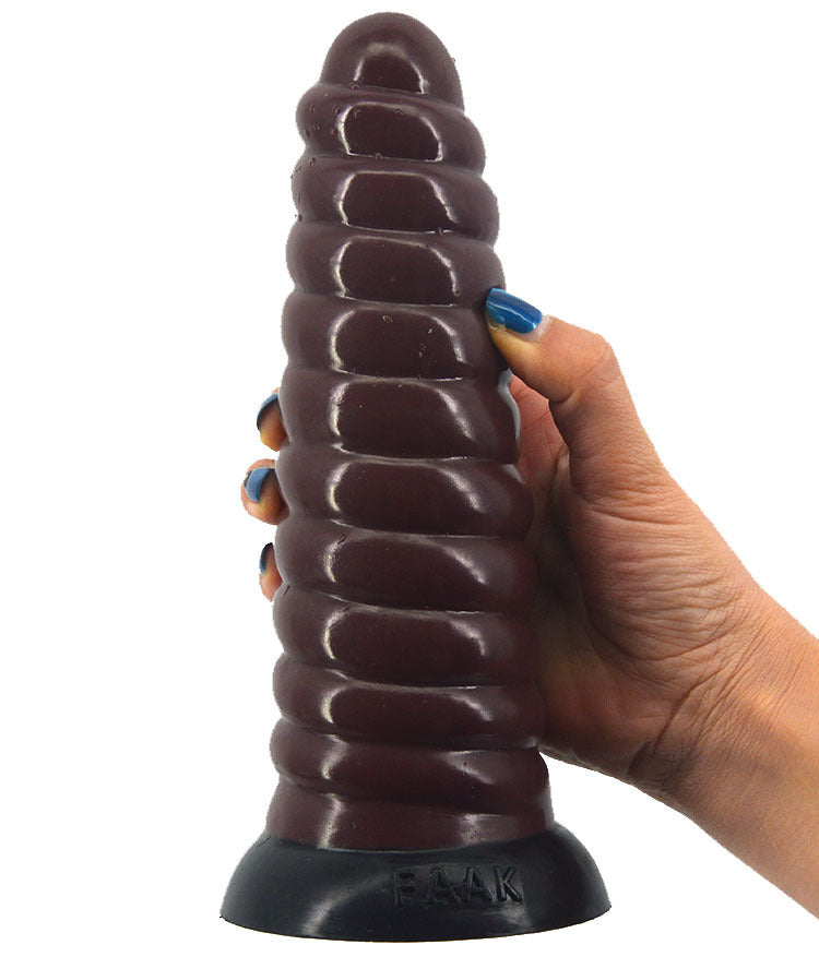 FAAK Conch silicone dildo anal butt plug sex toys