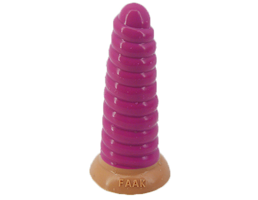 FAAK Conch silicone dildo anal butt plug sex toys