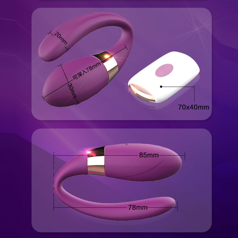 DIBE-1836 Wearable Couples Vibrator
