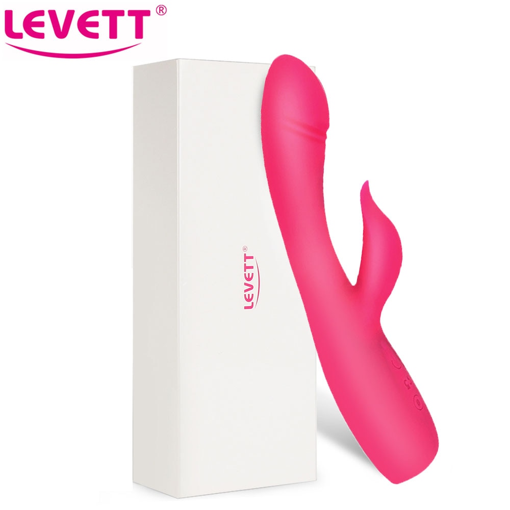 LEVETT Dildo Rabbit Vibrator Sex Toy for Women