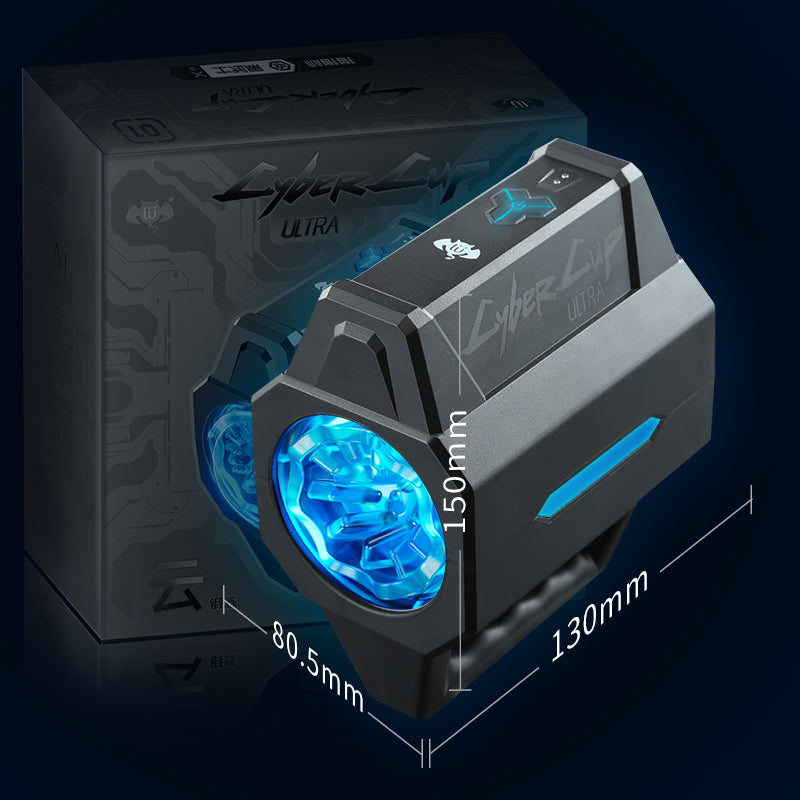 LuLu CYBER CUP ULTRA AI Masturbation cup Electric rotate strong stem training