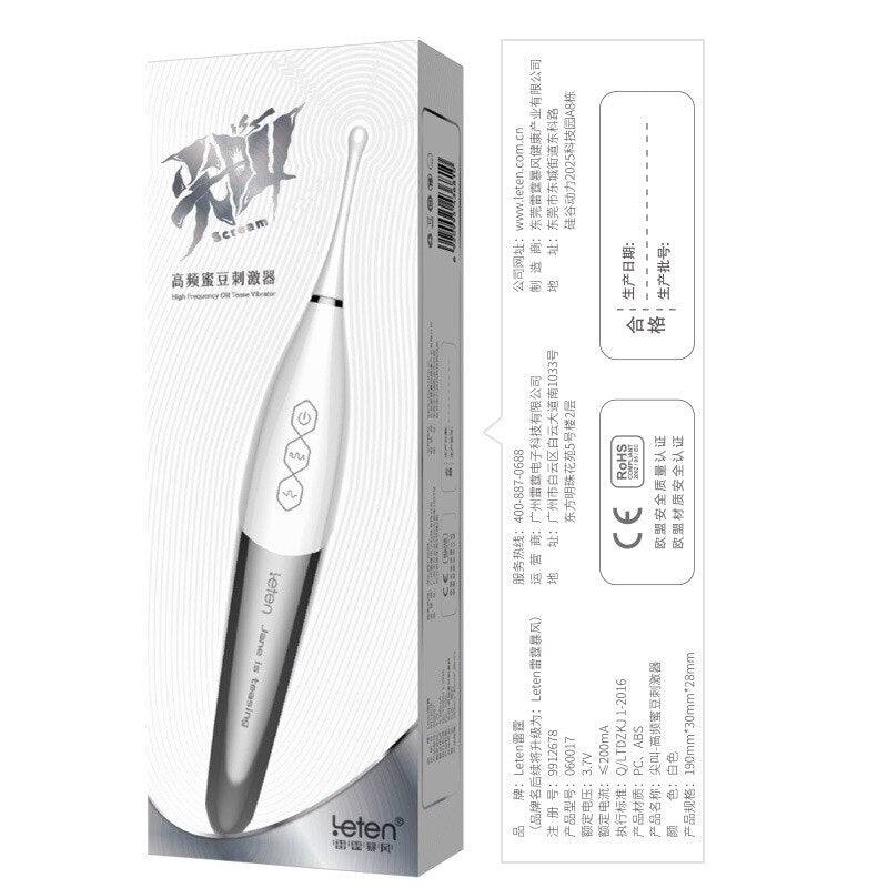 Leten Scream Clitoral stimulator