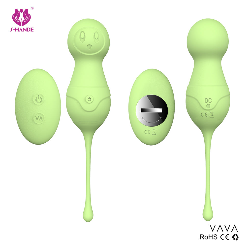 S-hande VAVA S068 Remote Control G-spot Citoris Stimulate Egg Vibrator