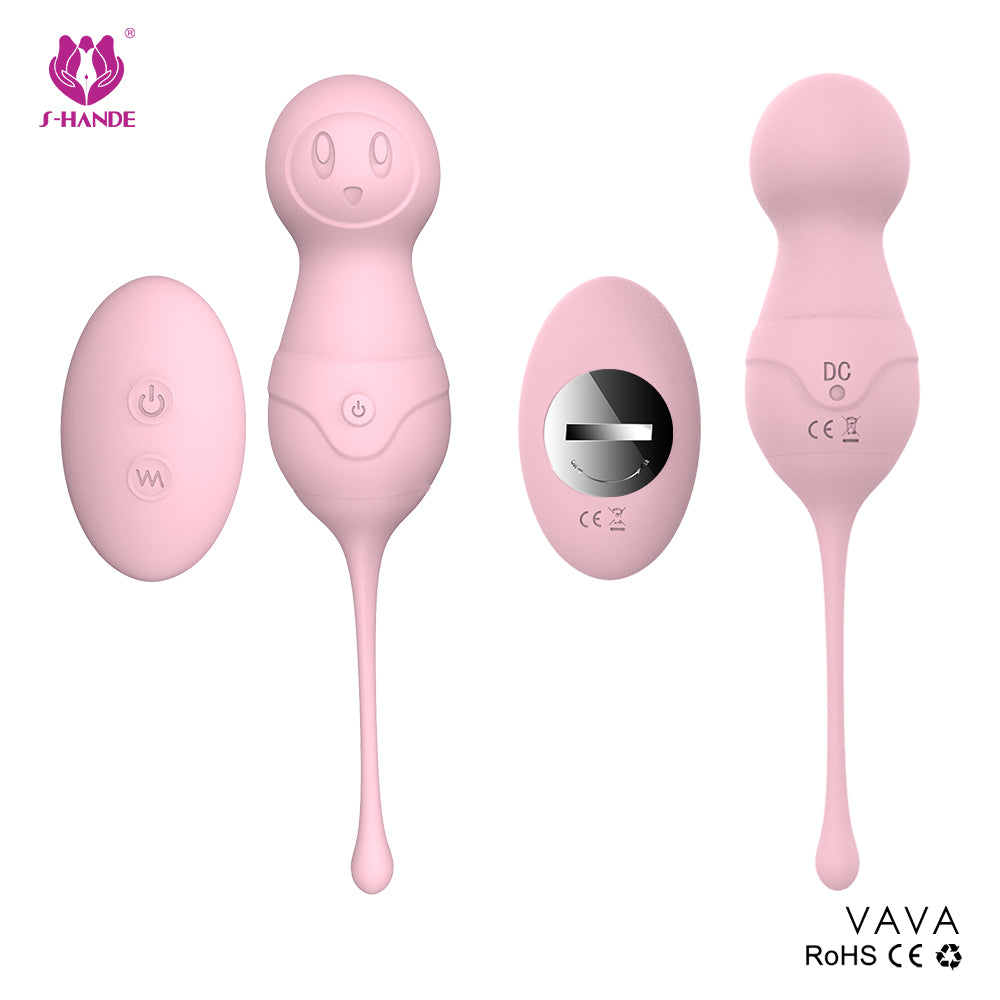 S-hande VAVA S068 Remote Control G-spot Citoris Stimulate Egg Vibrator