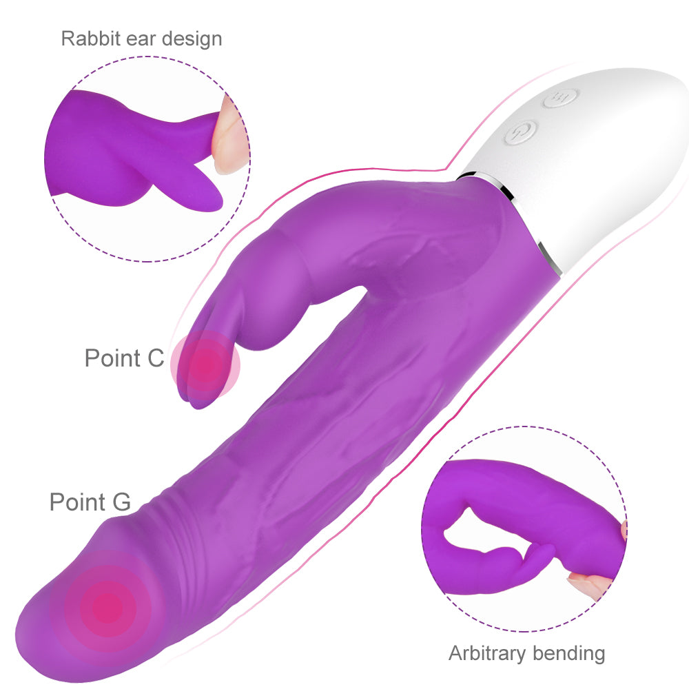S-HANDE S149 G-Spot Dildo Rabbit Dual Vibration Vibrator
