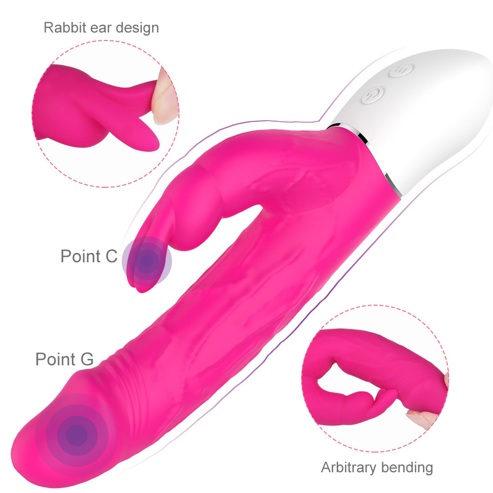 S-HANDE S149 G-Spot Dildo Rabbit Dual Vibration Vibrator